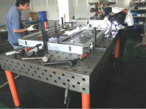 三維柔性焊接平臺